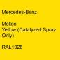 Preview: Mercedes-Benz, Mellon Yellow (Catalyzed Spray Only), RAL1028.